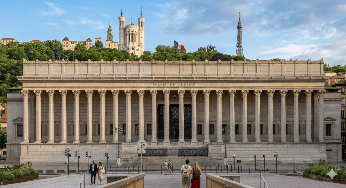 Palais de Justice de Lyon — Cour d'appel de rattachement du cabinet Urcissin